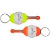 INDICATEUR D'APPÂT - PYSTYROMÈRE NORMAL taille L - ROUGE ET JAUNE - 10 pièces.
