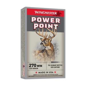 MUNITIONS WINCHESTER 270 WIN POWER-POINT 150GR