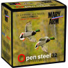 CARTOUCHE MARY ARM CAL 12/70 OPEN STEEL 32 GR