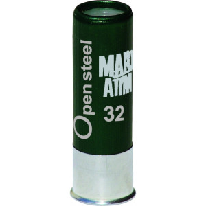 CARTOUCHE MARY ARM CAL 12/70 OPEN STEEL 32 GR