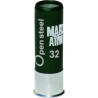 CARTOUCHE MARY ARM CAL 12/70 OPEN STEEL 32 GR