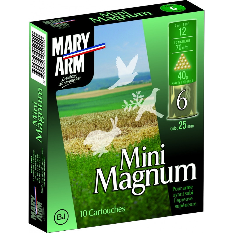 CARTOUCHES MARY ARM CAL12/70 MINI MAGNUM