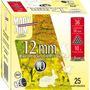 CARTOUCHES MARY ARM CAL 12MM