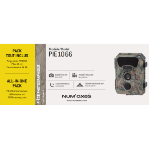 PACK TOUT INCLUS piège photographique caméra de chasse