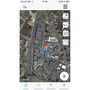 Ensemble de localisation CANICOM GPS MINI avec stimulation