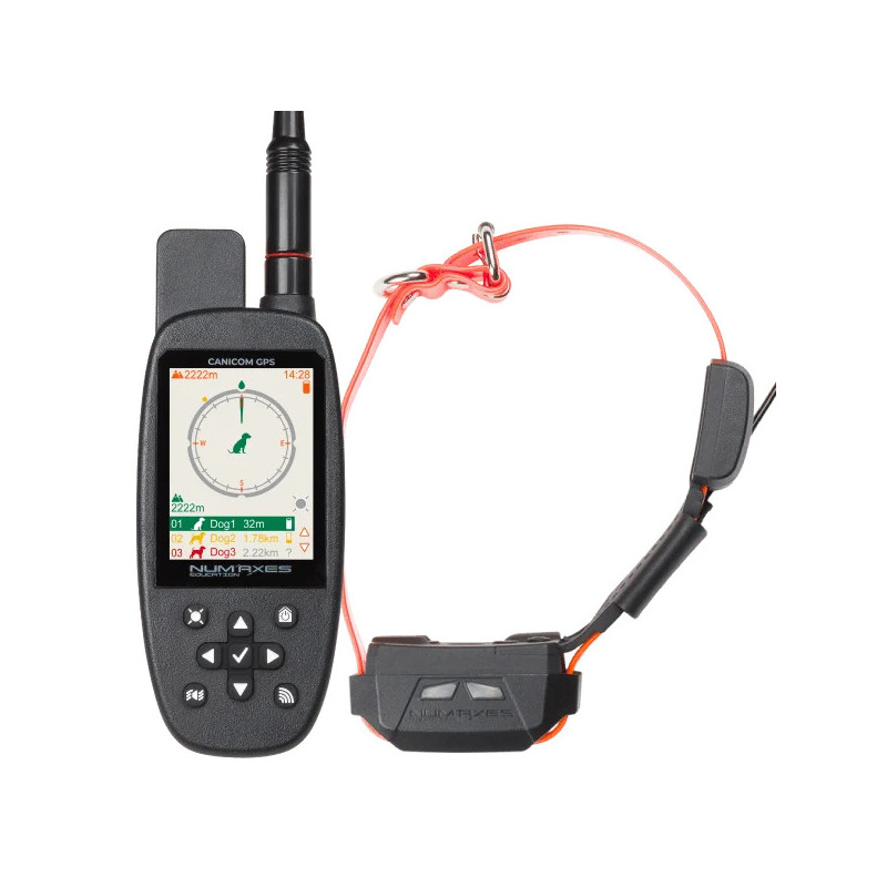 Ensemble de localisation CANICOM GPS MINI avec stimulation