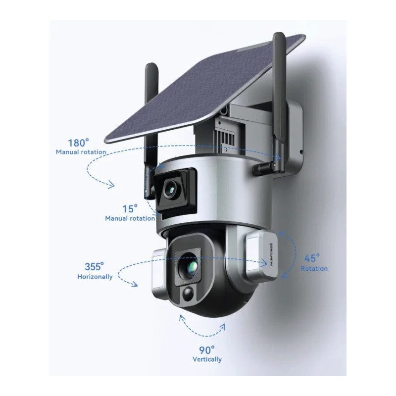 Caméra de surveillance 360° CAM1073 – Wi-Fi