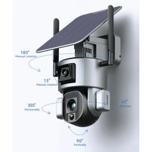 Caméra de surveillance 360° CAM1073 – Wi-Fi