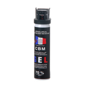 BOMBE GEL DEFENSE CS CAPOT CLAPET 75ML