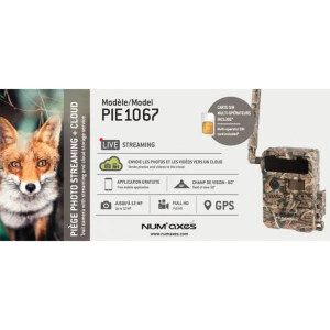 Piège photographique cellulaire – Caméra de chasse PIE1067 – 4G – LIVE STREAMING