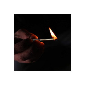 Briquet tempête rechargeable en Acier