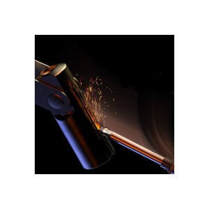 Briquet tempête rechargeable en Acier