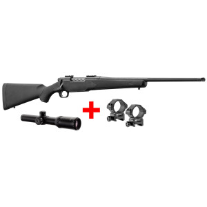 Pack Carabine Mossberg Patriot fileté + lunette 3-9x40