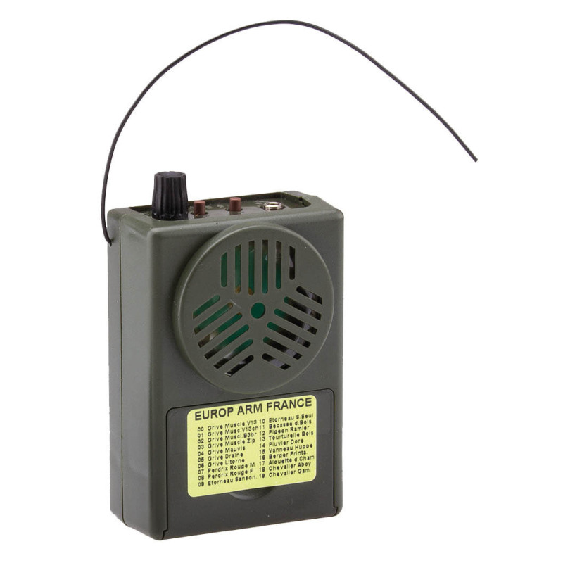 Appeau MR104 Sonido sans télécommande