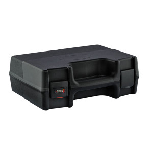 Mallette noire code armes de poing